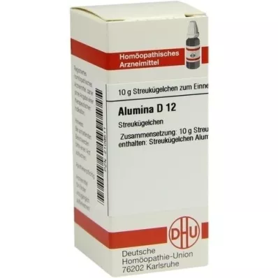ALUMINA D 12 glóbulos, 10 g
