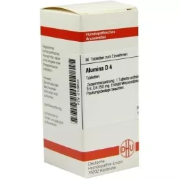 ALUMINA D 4 tabletas, 80 piezas