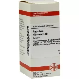 ARGENTUM NITRICUM D 30 tabletas, 80 piezas