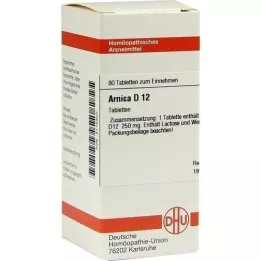 ARNICA D 12 tabletas, 80 piezas