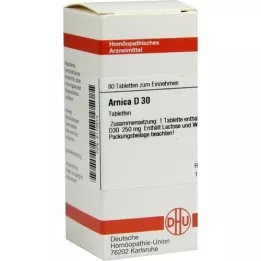 ARNICA D 30 tabletas, 80 piezas