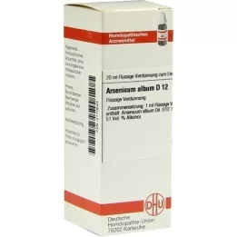 ARSENICUM ALBUM Dilución D 12, 20 ml