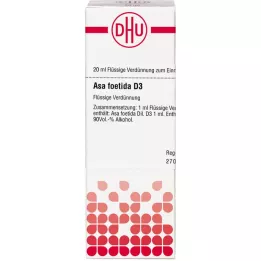 ASA FOETIDA Dilución D 3, 20 ml