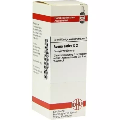 AVENA SATIVA Dilución D 2, 20 ml