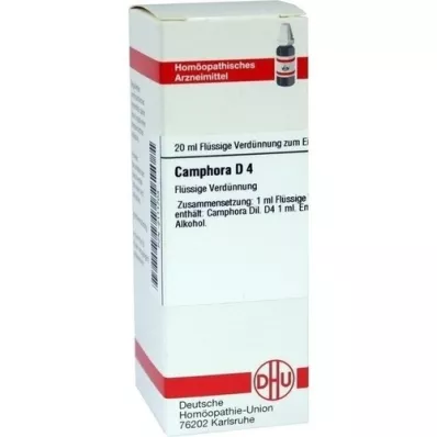 CAMPHORA Dilución D 4, 20 ml