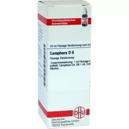 CAMPHORA Dilución D 6, 20 ml