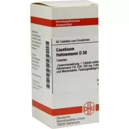 CAUSTICUM HAHNEMANNI D 30 tabletas, 80 piezas