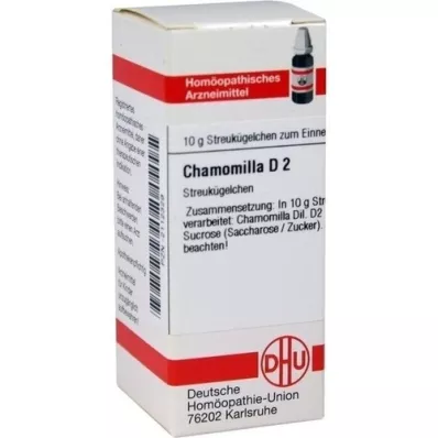 CHAMOMILLA D 2 glóbulos, 10 g