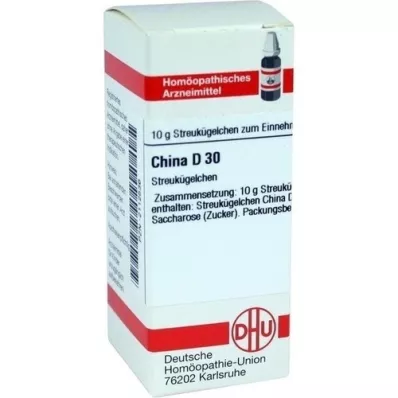 CHINA D 30 glóbulos, 10 g