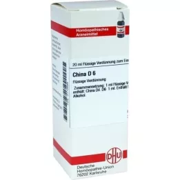 CHINA Dilución D 6, 20 ml
