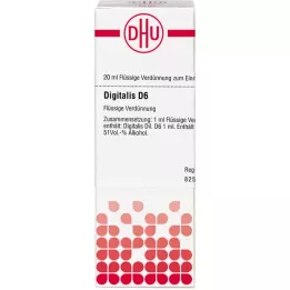 DIGITALIS Dilución D 6, 20 ml