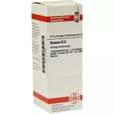 DROSERA Dilución D 6, 20 ml