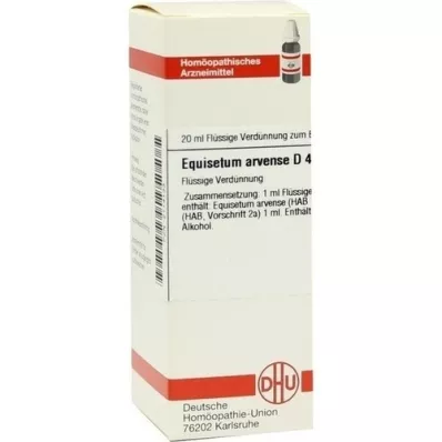 EQUISETUM ARVENSE Dilución D 4, 20 ml