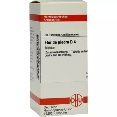 FLOR DE PIEDRA D 4 tabletas, 80 piezas