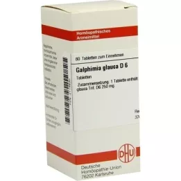 GALPHIMIA GLAUCA D 6 tabletas, 80 piezas