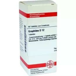 GRAPHITES D 12 tabletas, 80 piezas