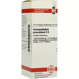 HARPAGOPHYTUM PROCUMBENS Dilución D 6, 20 ml