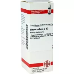HEPAR SULFURIS Dilución D 30, 20 ml
