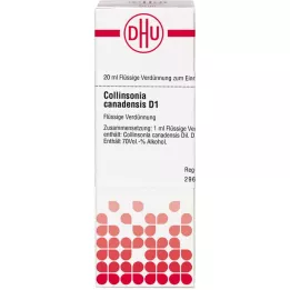 COLLINSONIA CANADENSIS Dilución D 1, 20 ml