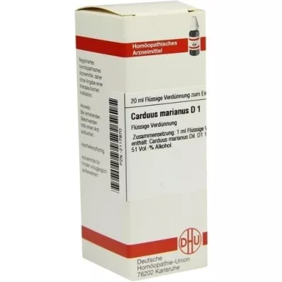 CARDUUS MARIANUS Dilución D 1, 20 ml