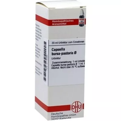CAPSELLA BURSA tintura madre de pastoris, 20 ml