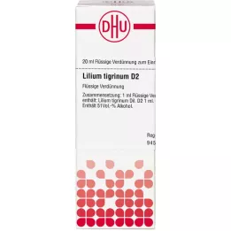 LILIUM TIGRINUM Dilución D 2, 20 ml