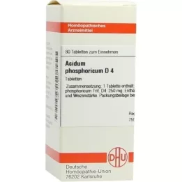 ACIDUM PHOSPHORICUM D 4 tabletas, 80 piezas