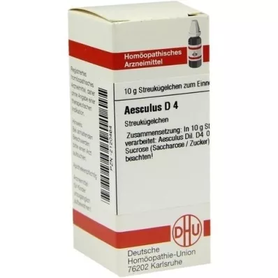 AESCULUS D 4 glóbulos, 10 g