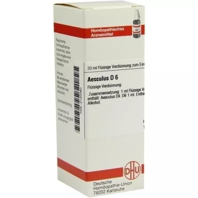 AESCULUS Dilución D 6, 20 ml