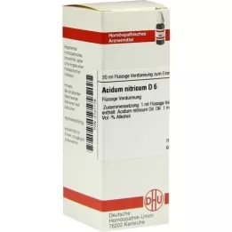 ACIDUM NITRICUM Dilución D 6, 20 ml