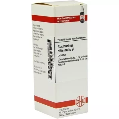 ROSMARINUS OFFICINALIS Tintura madre D 1, 20 ml