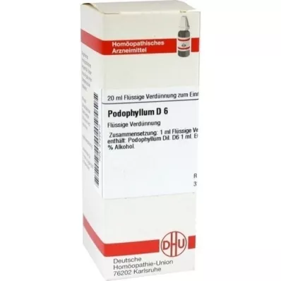 PODOPHYLLUM Dilución D 6, 20 ml