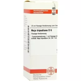 NAJA TRIPUDIANS Dilución D 6, 20 ml