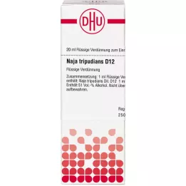 NAJA TRIPUDIANS Dilución D 12, 20 ml