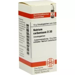 NATRIUM CARBONICUM D 30 glóbulos, 10 g