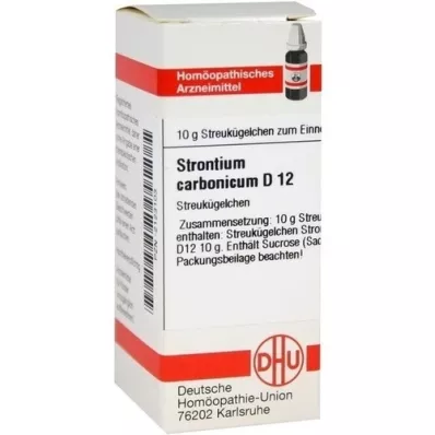 STRONTIUM CARBONICUM D 12 glóbulos, 10 g