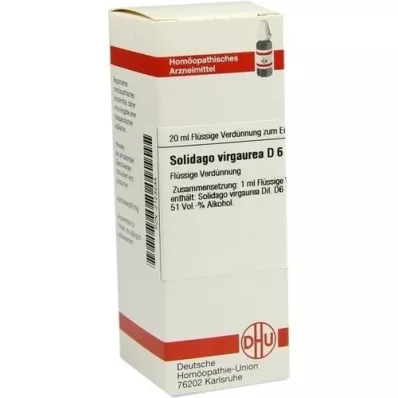 SOLIDAGO VIRGAUREA Dilución D 6, 20 ml