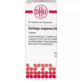 SOLIDAGO VIRGAUREA D 3 tabletas, 80 piezas