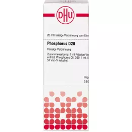 PHOSPHORUS Dilución D 20, 20 ml