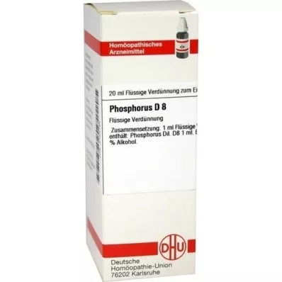 PHOSPHORUS Dilución D 8, 20 ml PHOSPHORUS Dilución D 8, 20 ml