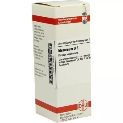 MEZEREUM Dilución D 6, 20 ml