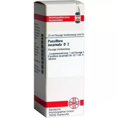 PASSIFLORA INCARNATA Dilución D 2, 20 ml
