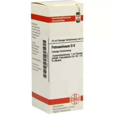 PETROSELINUM Dilución D 6, 20 ml