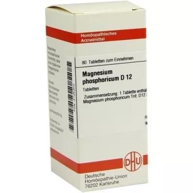 MAGNESIUM PHOSPHORICUM D 12 tabletas, 80 piezas