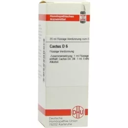 CACTUS Dilución D 6, 20 ml