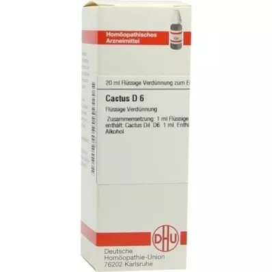 CACTUS Dilución D 6, 20 ml