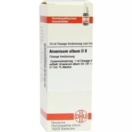 ARSENICUM ALBUM Dilución D 8, 20 ml