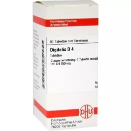 DIGITALIS D 4 tabletas, 80 piezas
