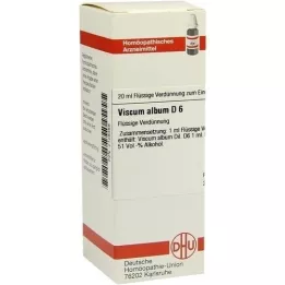 VISCUM ALBUM Dilución D 6, 20 ml