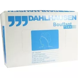 OP-HAUBE Bouffant Flex blanco, 100 piezas